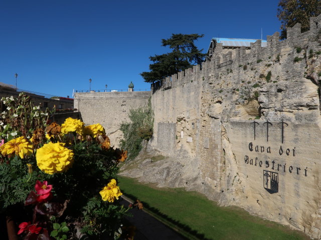 Cava dei Balestrieri in der Città di San Marino (4. Nov.)