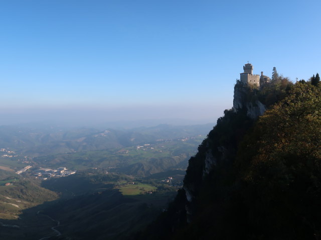 Seconda Torre in der Città di San Marino (4. Nov.)