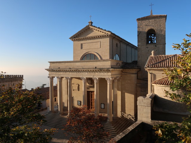 Basilica di San Marino in der Città di San Marino (4. Nov.)