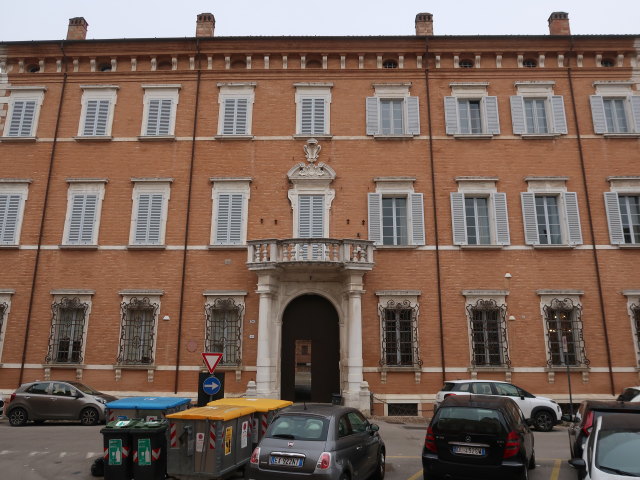 Palazzo Romagnoli in Cesena (5. Nov.)