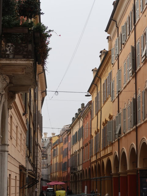 Via Luigi Carlo Farini in Modena (6. Nov.)