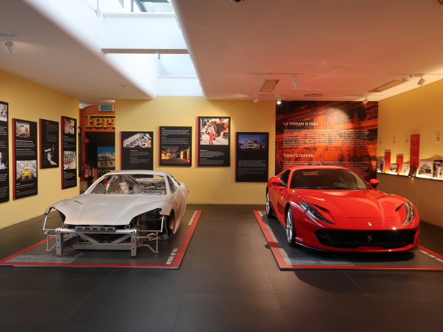 Ferrari 812 GTS im Museo Ferrari in Maranello (7. Nov.)