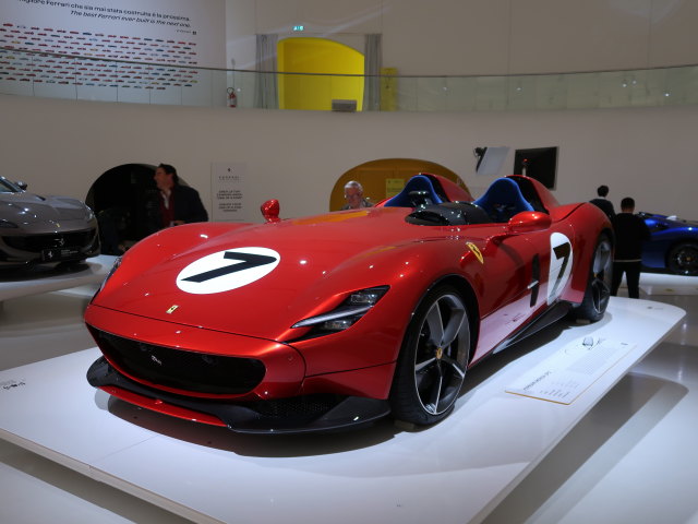 Ferrari Monza SP2 im Museo Enzo Ferrari in Modena (8. Nov.)