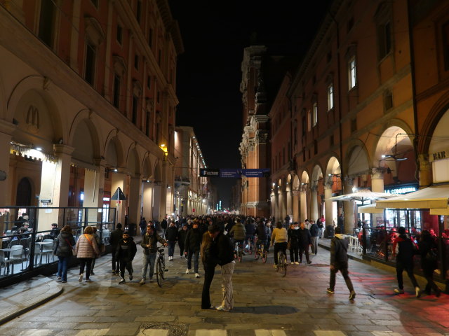 Via dell'Indipendenza in Bologna (9. Nov.)