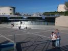 Sabine, Nils und ich beim Ingresso Blu im Acquario di Cattolica (3. Nov.)