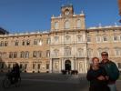 Nils, Sabine und ich beim Palazzo Ducale in Modena (6. Nov.)