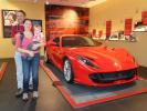 Ich, Sabine und Nils im Museo Ferrari in Maranello (7. Nov.)