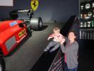 Nils und Sabine im Museo Ferrari in Maranello (7. Nov.)