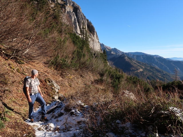 Frank zwischen Sackwaldboden und Häuselalm (16. Nov.)