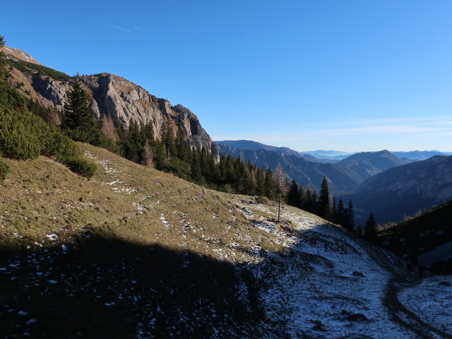 zwischen Sackwaldboden und Häuselalm (16. Nov.)