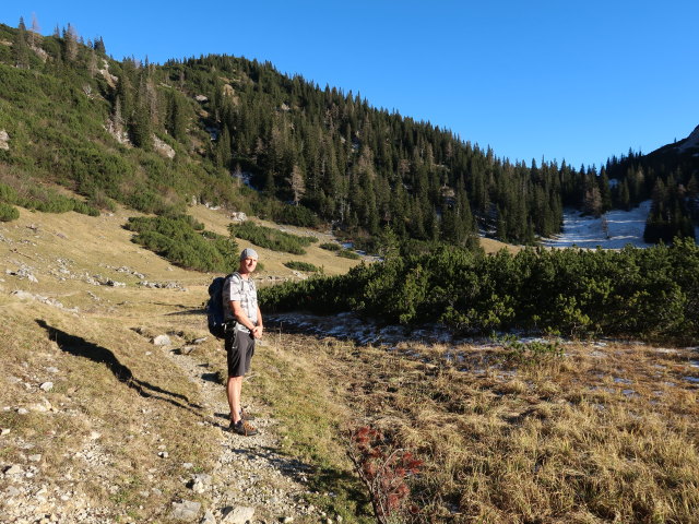 Frank beim Sackwiesensee, 1.414 m (16. Nov.)