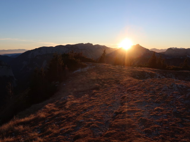 vom Buchbergkogel Richtung Südwesten (16. Nov.)