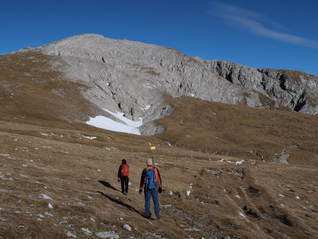 Melanie und Frank zwischen Hundsböden und Hochwart (17. Nov.)