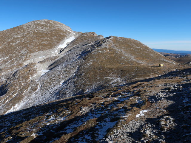 zwischen Zagelkogel und Fleischer-Biwakschachtel (17. Nov.)