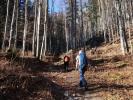 Melanie und Frank zwischen Sackwaldboden und Häuselalm (16. Nov.)