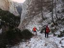 Frank und Melanie zwischen Buchbergkogel und Häuselalm (16. Nov.)