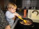 Sabine und Nils in unserer Wohnung