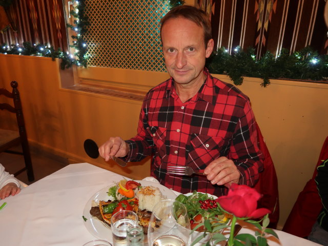 Jörg im Restaurant Al Fayrooz