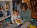 Nils und Mama in unserer Wohnung