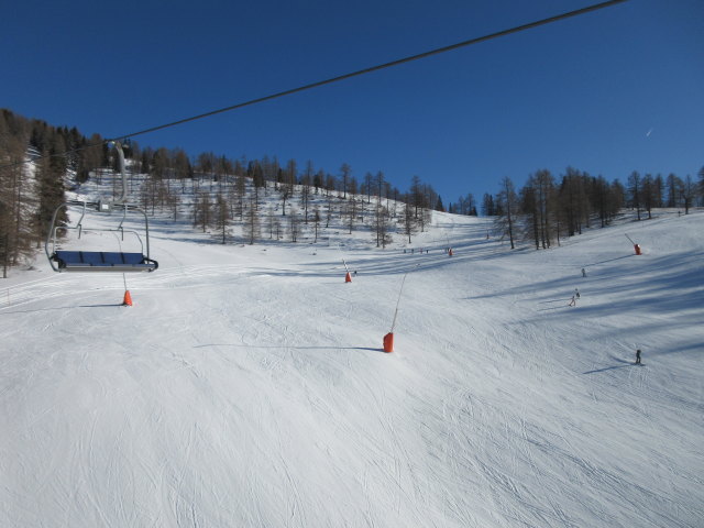 Schartenabfahrt von der Schartenbahn aus