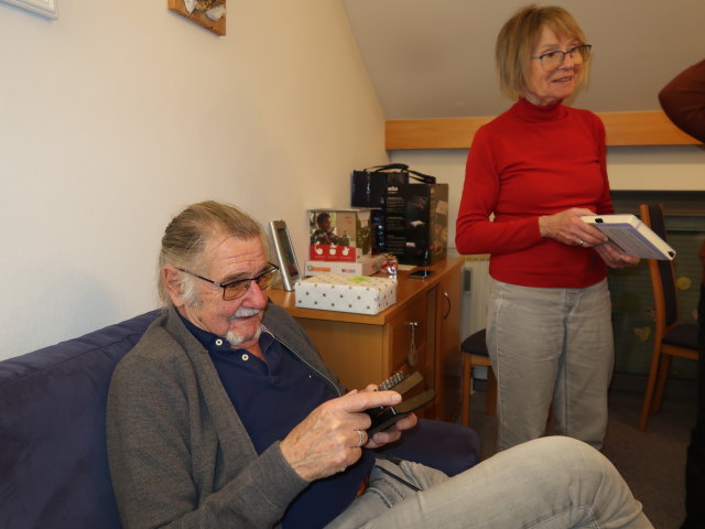 Papa und Mama in unserer Wohnung