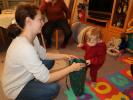 Sabine, Brigitte und Nils in unserer Wohnung