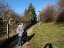 Sabine auf der Stiegenpromenade in Maria Anzbach