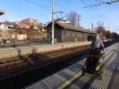 Nils und Sabine im Bahnhof Neulengbach Stadt, 249 m