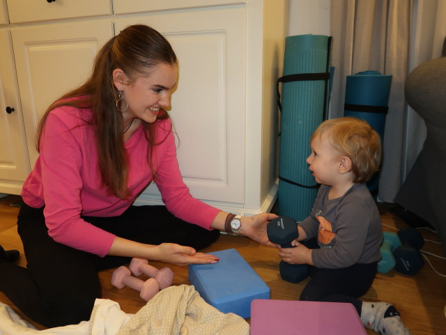 Anja Liv und Nils im Haus von Katrin und Florian