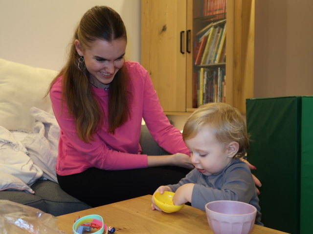 Anja Liv und Nils im Haus von Katrin und Florian