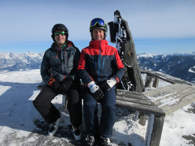 Ronald und ich am Salersbachk&ouml;pfl, 1.934 m