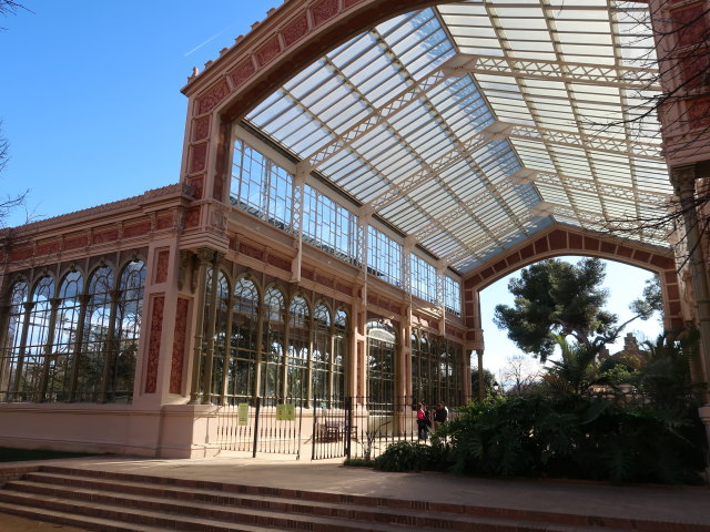 L'Hivernacle al Parc de la Ciutadella (7. J&auml;n.)