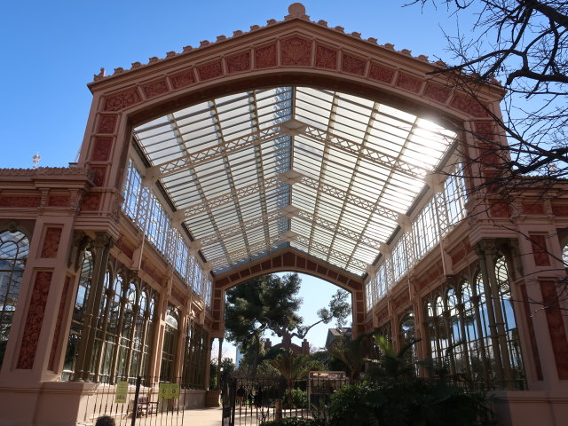 L'Hivernacle al Parc de la Ciutadella (7. J&auml;n.)