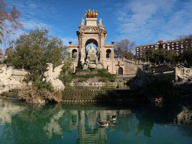Cascada del Parc de la Ciutadella (7. J&auml;n.)