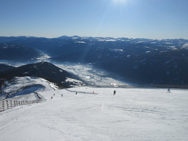 Melanie und Frank auf der Panoramaabfahrt