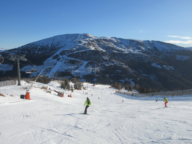 Abfahrt Tschaneck &uuml;ber K&ouml;nigswiese