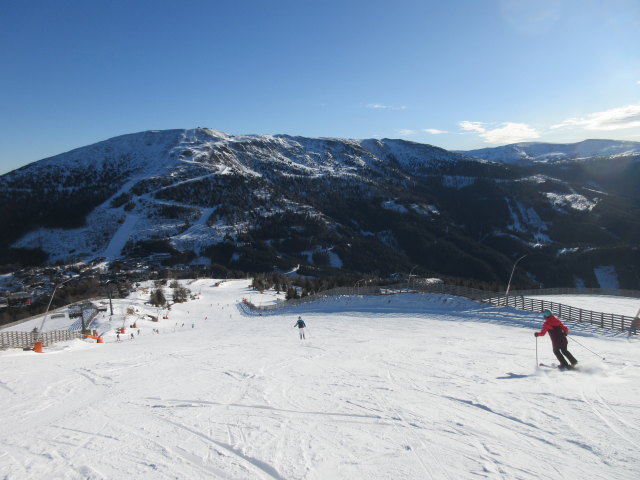 Frank und Melanie auf der Gamskogelpiste Nord