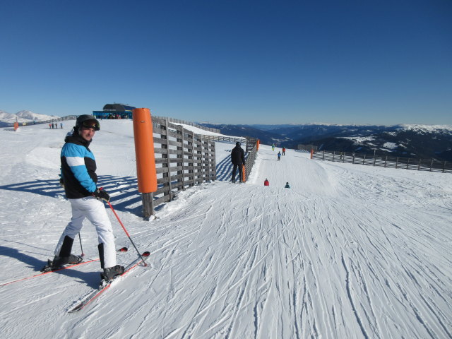 Frank auf der Karabfahrt