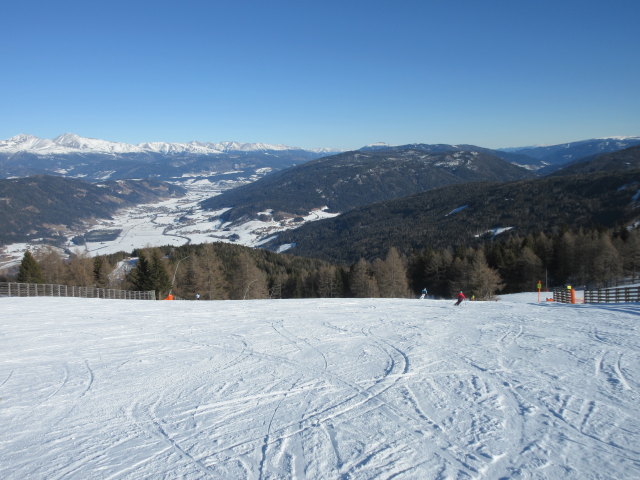 Frank und Melanie auf der Hochfeldabfahrt