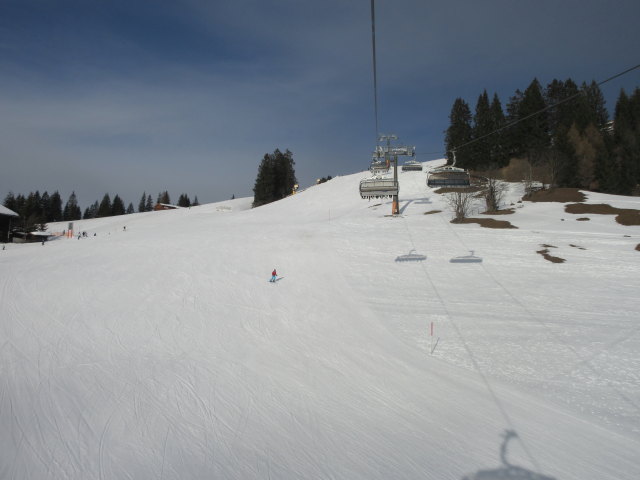 Schwarzeck-Piste vom Almen-8er Schwarzeck aus