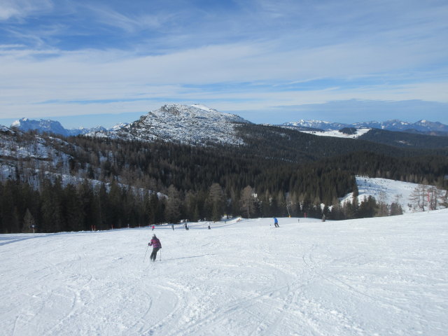 Melanie auf der Sch&ouml;nb&uuml;hel-Familienpiste