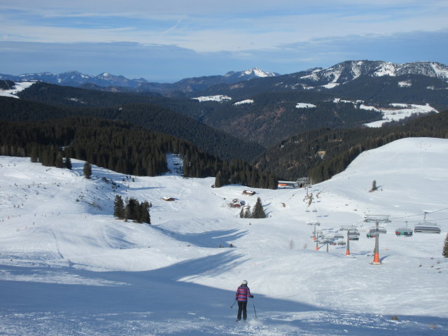 Melanie am Sch&ouml;nb&uuml;hel-Steilhang