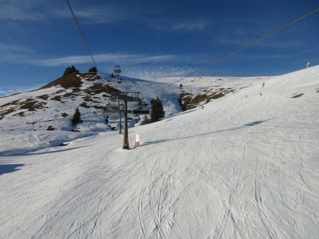 Schwarzeck-Piste vom Almen-8er Schwarzeck aus