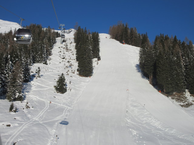 Pratz-B&auml;um-Abfahrt von der Alpjoch-Bahn aus