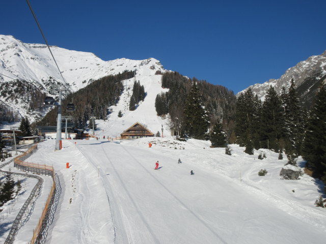 Talabfahrt Hoch-Imst von der UAlm-Bahn aus