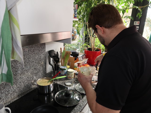 Markus in Markus Wohnung (10. Feb.)