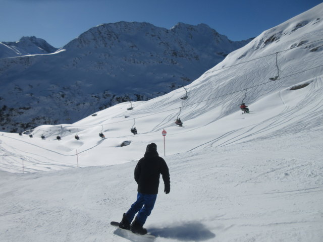 Markus auf der Sonnleitenpiste