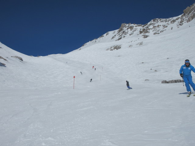 Markus auf der Schindlerkarroute