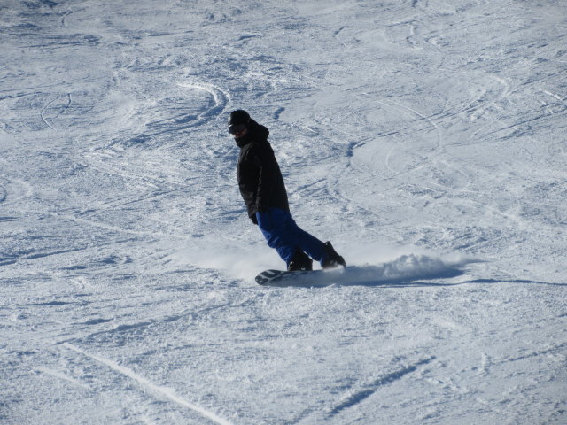 Markus in der Osthang-Einfahrt
