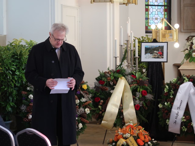 Georg in der Halle 1 am Stammersdorfer Zentralfriedhof